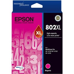EPSON INK CARTRIDGE 802 Magenta XL