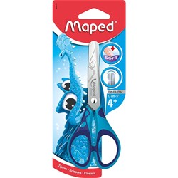 Maped Essentials Scissors Soft Handle 130mm Assorted Colours