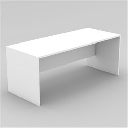 OM Straight Desk 1500W x 900D x 720mmH All White