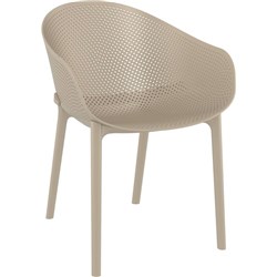 Sky Outdoor Chair Taupe