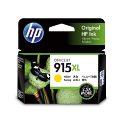 HP INK CARTRIDGE 915XL YELLOW