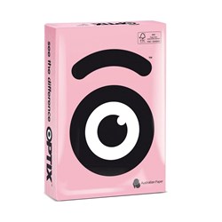 OPTIX COLOURED COPY PAPER A4 80gsm VELO PINK Pack of 500