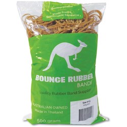 BOUNCE RUBBER BANDS SIZE 12  500g Bag
