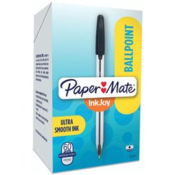 Papermate Inkjoy 50 Ballpoint Pen 1.0mm Black Box of 60