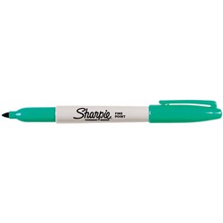 Sharpie Fine Point Marker Permanent 1.0mm Fine Aqua