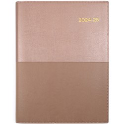 COLLINS VANESSA FINANCIAL Year Diary A4 Day To Page Champagne 2022-2023
