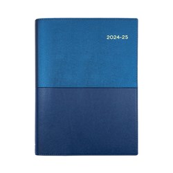 COLLINS VANESSA FINANCIAL Year Diary A5 Week To View Blue 2022-2023