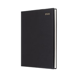 Collins Belmont Desk Manager Diary 260 x 190mm Day To Page Black