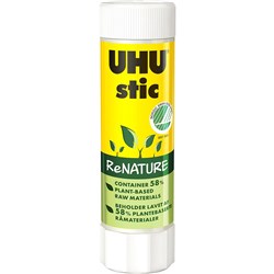 % Uhu ReNature Glue Stick 40G *** CLEARANCE ***