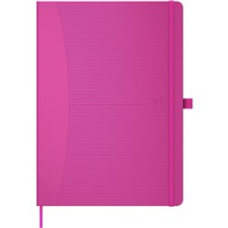 # Oxford Signature Notebook A5 Hardback Ruled 160 Pages Fuchsia *** CLEARANCE ***