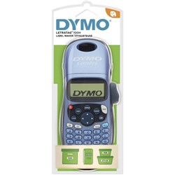 Dymo LetraTag 100H Handheld Labeller with Bonus Plastic White and Clear Tapes
