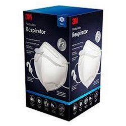 3M 9123 Particulate Respirator Mask Disposable P2 White Pack Of 25