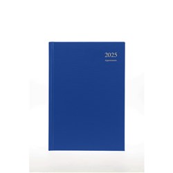 Collins Essential Appointment Diary A4 Day To Page Blue