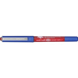 Uni-Ball UB-157 Eye Ocean Care Rollerball Pen Fine 0.7mm Red