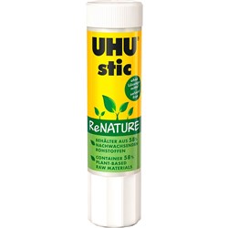 UHU ReNature Glue Stick 8g White
