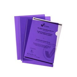 Marbig Ultra Letter File A4 Polypropylene Ultra Purple Pack Of 10