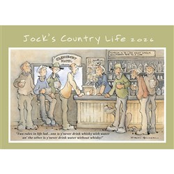 Easy -2C Wall Calendar 337 x 240mm Month To View Jock's Country Life