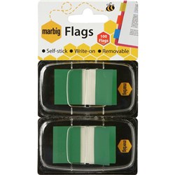 # MARBIG TWIN PACK GREEN FLAGS