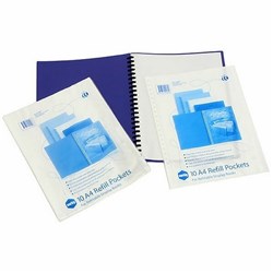 MARBIG REFILLS FOR DISPLAY BOOK A4 Pack of 100