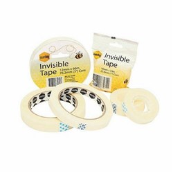 MARBIG INVISIBLE TAPE 12mm x 33mtr