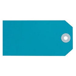 AVERY SHIPPING TAGS SIZE 4 108X54mm BLUE Box of 1000