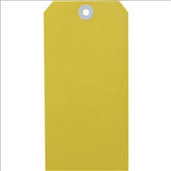 AVERY SHIPPING TAGS SIZE 5 120x60mm Yellow Box of 1000