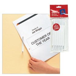 AVERY QUICKCLIP FILE FASTENER Pack of 50