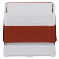 BROTHER SELF INKING STAMP 22MM X 60MM RED