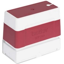 BROTHER SELF INKING STAMP 27MM X 70MM RED