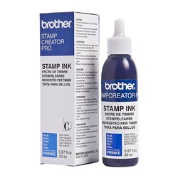 BROTHER STAMP REFILL INK BLUE 20cc BOTTLE