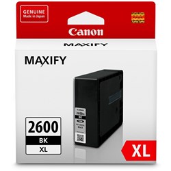 Canon Maxify PGI2600XLBK Ink Cartridge High Yield Black