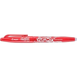 Pilot Frixion Ball Erasable Gel Pen Fine 0.7mm Red