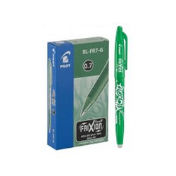 PILOT FRIXION BALL ERASABLE GEL PEN 0.7MM GREEN BX12
