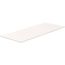 Rapidline Rectangle Table Top Only 1800W x 750D x 25mmH White