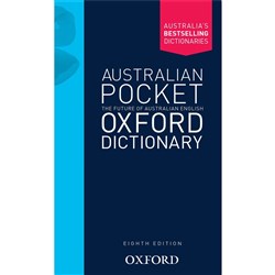 Oxford Pocket Dictionary 182x111mm Australian Edition