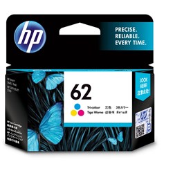 HP No. 62 INK CART TRI COLOUR UP TO 165 PAGE YIELD