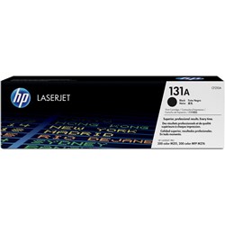 HP No. 131A TONER CART BLACK UP TO 1,600 PAGE YIELD