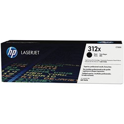 HP No. 312X TONER CART BLACK H/YIELD UP TO 4,400 PAGE YIELD