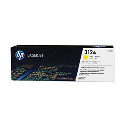HP No. 312A TONER CART YELLOW UP TO 2,700 PAGE YIELD
