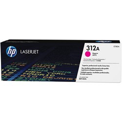 HP No. 312A TONER CART MAGENTA UP TO 2,700 PAGE YIELD