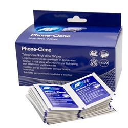 AF PHONE-CLENE WIPES PHC100 IN SACHET Box of 100