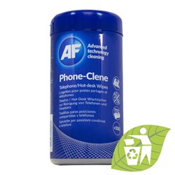 AF PHONE CLEANING WIPES Tub of 100