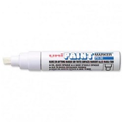 Uni-Ball PX30 Paint Marker 8.0mm Chisel Tip White