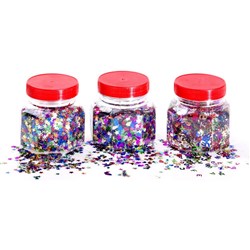 Jasart Glitter Scatters 100gm Stars