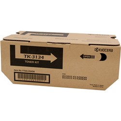 KYOCERA TK-3134 TONER CART BLACK UP TO 25,000 PAGE YIELD