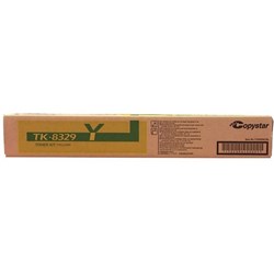 KYOCERA TK-8329Y TONER CART YELLOW UP TO 12,000 PAGE YIELD FOR TASKALFA 2551CI
