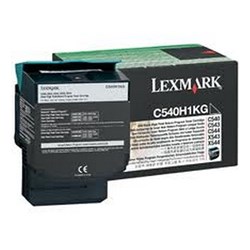 LEXMARK C540H1KG TONER CART BLACK H/YIELD UP TO 2,500 PAGE YIELD
