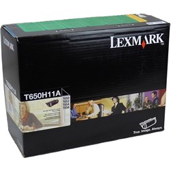 Lexmark T650H11P Toner Cartridge Black Lexmark BID # QT24-125283