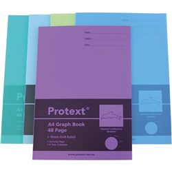 PROTEXT POLY GRAPH BOOK 10mm 48pg Dolphin