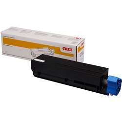 OKI TONER CART B412 B432 High Yield Black Up to 7,000 Page Yield